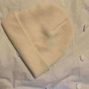 Urban Outfitters Cream Beanie